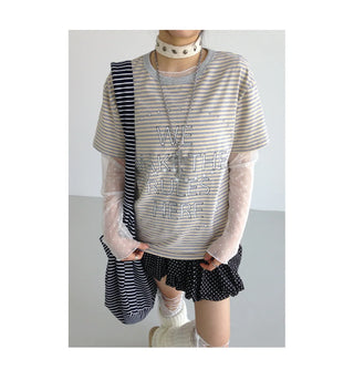 galaxy print top