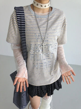 galaxy print top