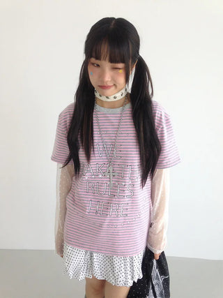 galaxy print top