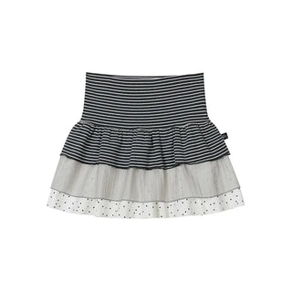 dots stripes skirt