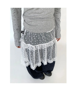 lace polka dress