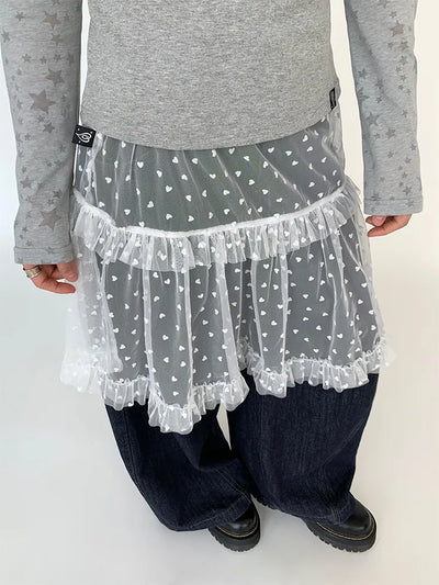 lace polka dress