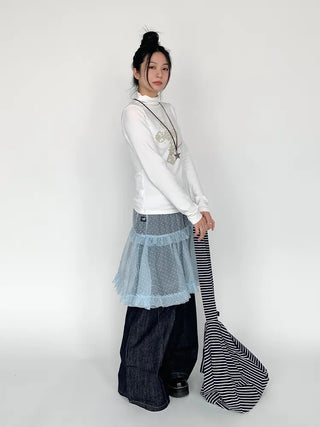 lace polka dress