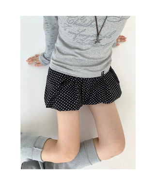polka dot skirt