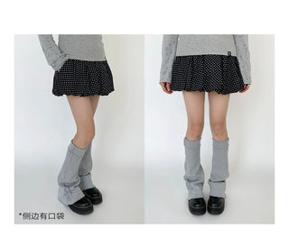 polka dot skirt