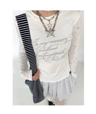 polka dot skirt