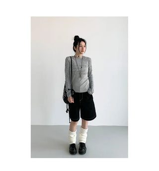 black cropped pants