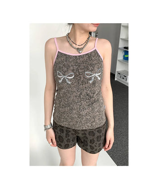 leopard print shorts