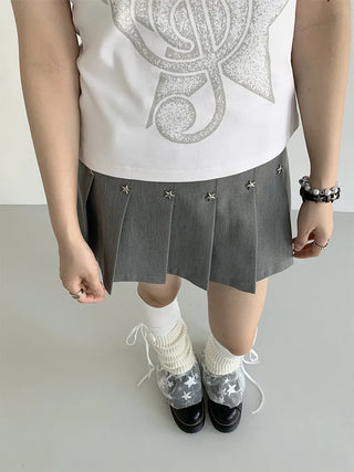 star rivet dress