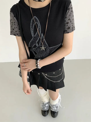 star rivet dress