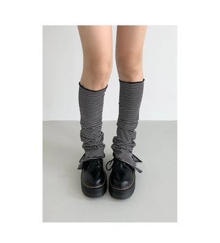striped foot sock