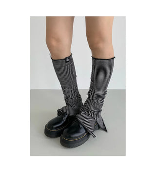 striped foot sock