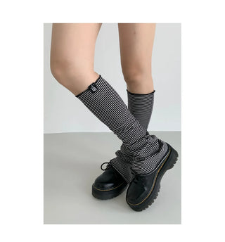striped foot sock