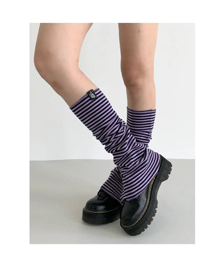striped foot sock