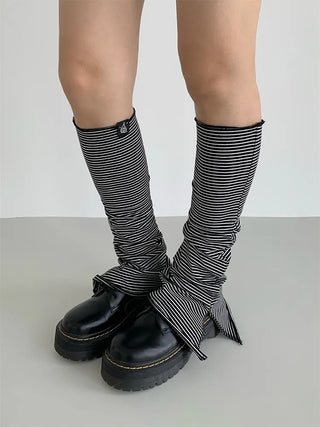 striped foot sock