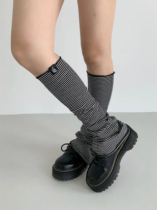 striped foot sock