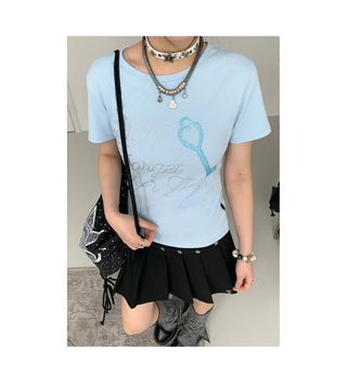 key rhinestone top