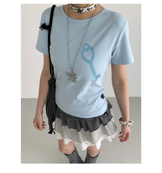 key rhinestone top