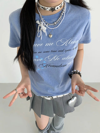 washed distressed top