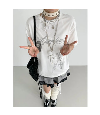 text print top