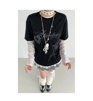 text print top