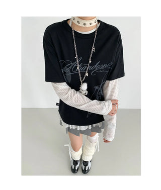 text print top