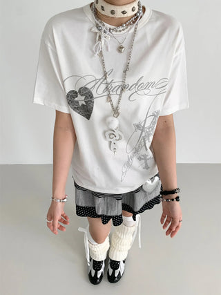 text print top