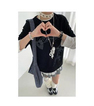 text print top