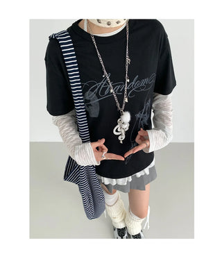 text print top