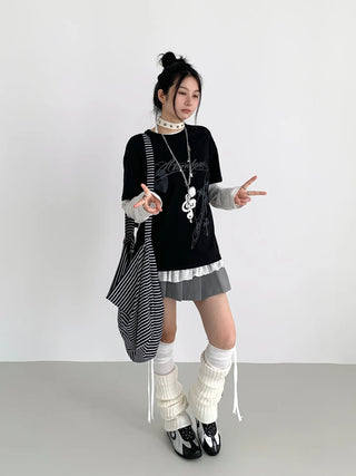 text print top