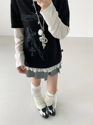 text print top