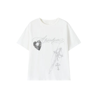 text print top