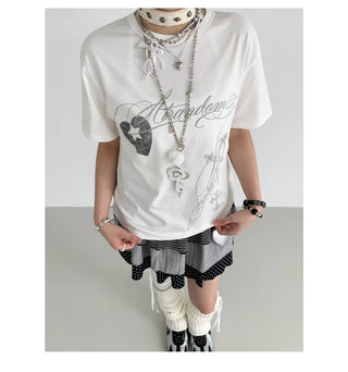 text print top