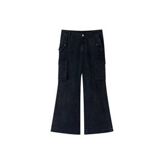 wide-leg overalls