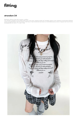 angel print smock