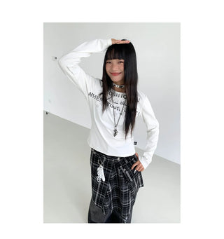distressed text top