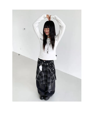 irregular stitch dress