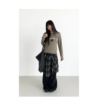 irregular stitch dress