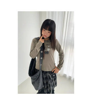 printed crossbody bag