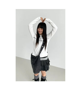 plaid pleated skirt