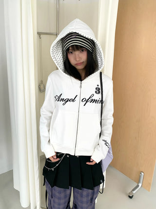 embroidered cardigan sweater