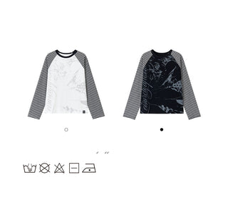 raglan stripe top