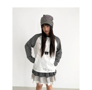 raglan stripe top