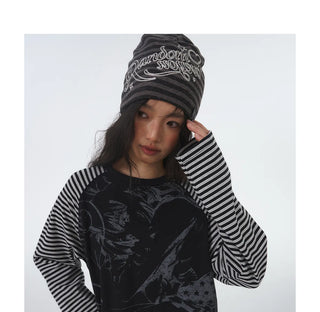 raglan stripe top