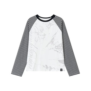 raglan stripe top