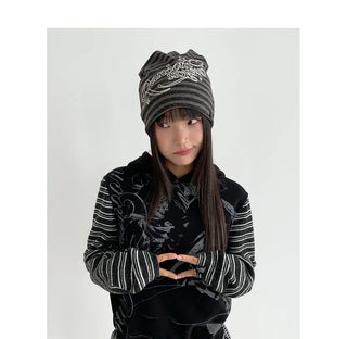 chain embroidery cap