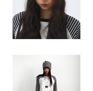 chain embroidery cap