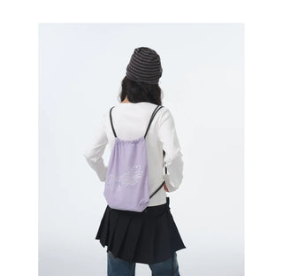 drawstring backpack