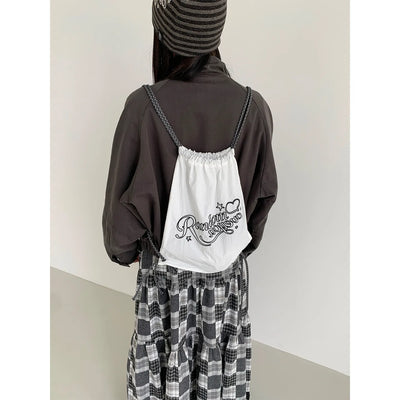 drawstring backpack
