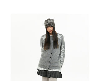 star jacquard sweater